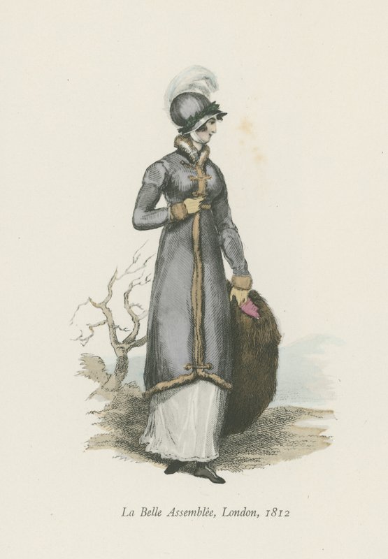 La Belle Assemblee, Londres, 1812 de English School