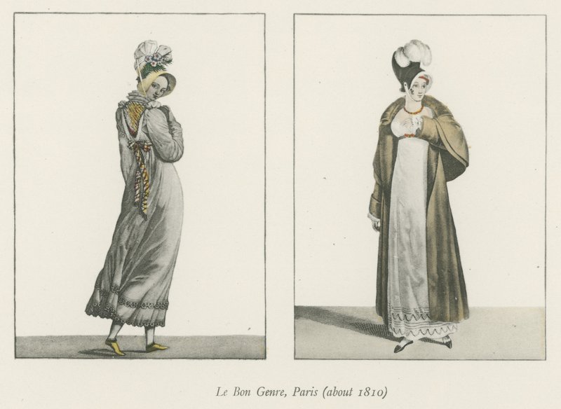 O bom gênero, Paris (cerca de 1810) de English School