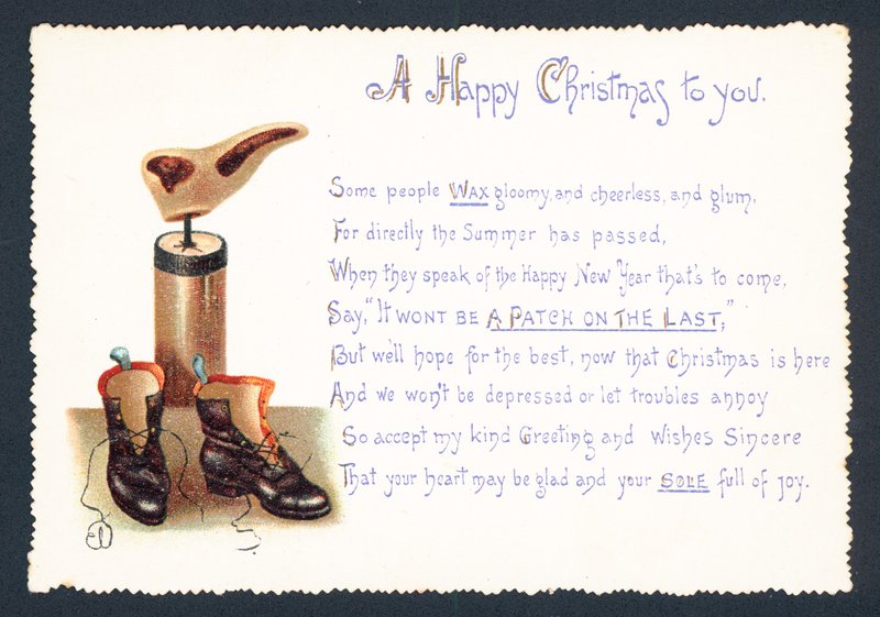 Botas De Senhora, Cartão De Natal de English School