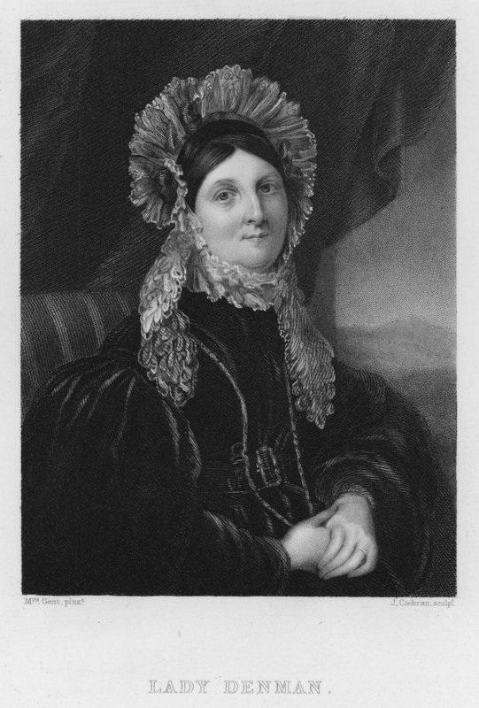 Lady Denman (gravura) de English School