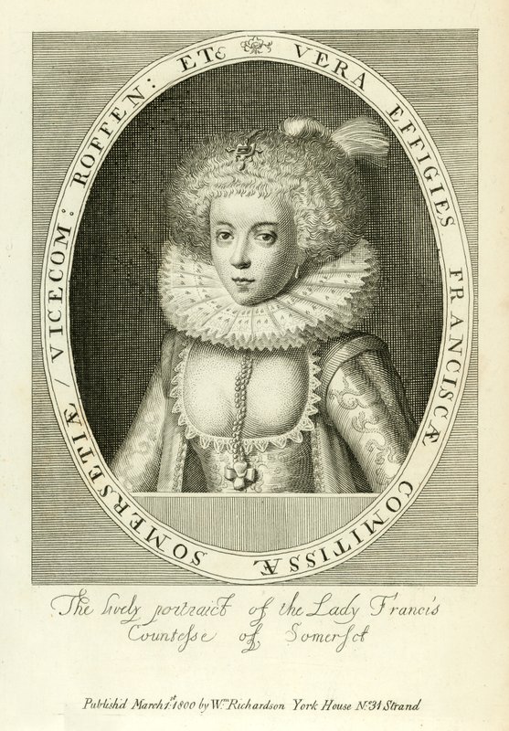 Lady Francis, condessa de Somerset de English School