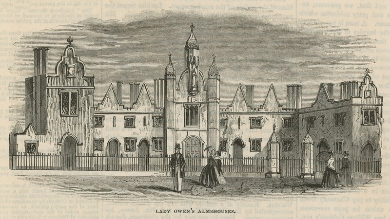 Aldeões de Lady Owens em Islington de English School