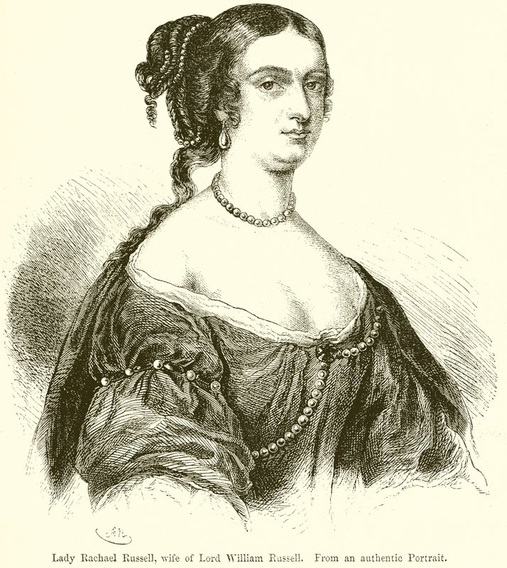 Senhora Rachael Russell, esposa do senhor William Russell de English School