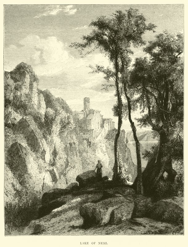 Lago de Nemi de English School