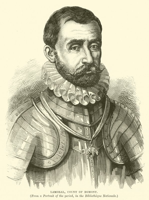 Lamoral, Conde de Egmont (gravura) de English School