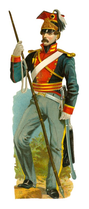 Lancer, tempo do rei William IV, 1831-37 de English School
