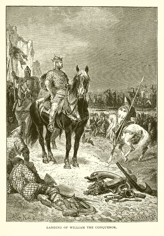 Aterrissar de William o Conquistador de English School