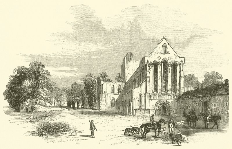 Lanercost Priory (gravura) de English School
