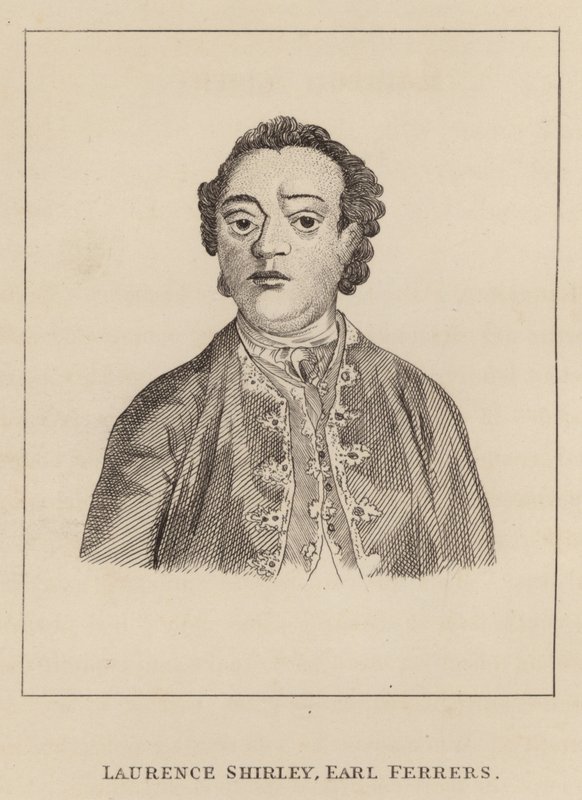 Laurence Shirley, Earl Ferrers de English School