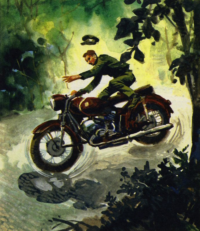 Lawrence morreu em 1935 em um acidente de moto de English School