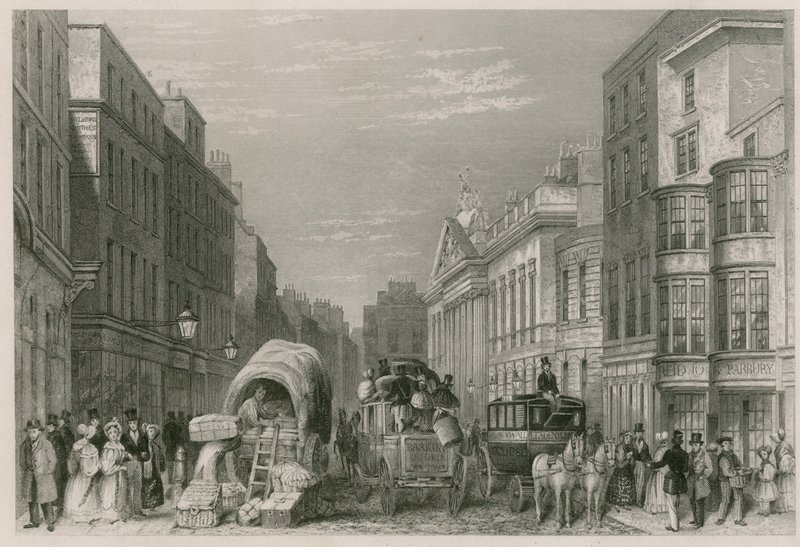 Rua leadenhall, londres de English School