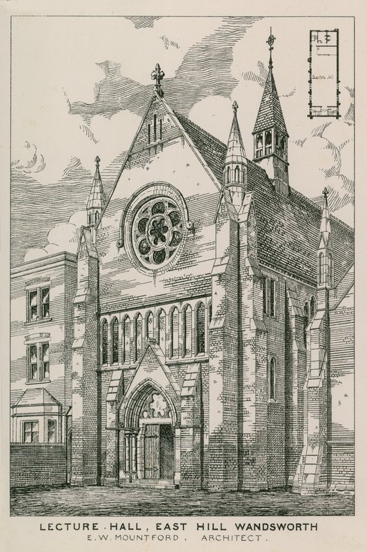 Auditório, corredor, wandsworth de English School