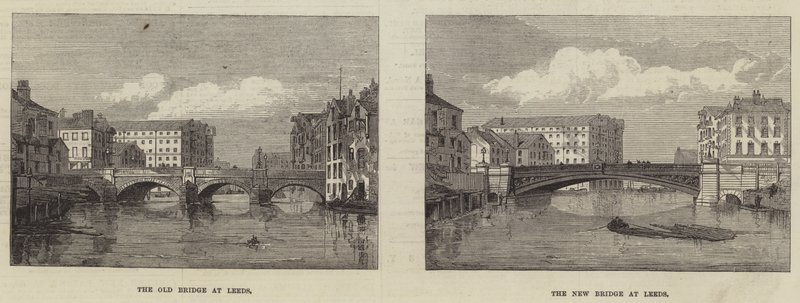 Ponte de Leeds (gravura) de English School