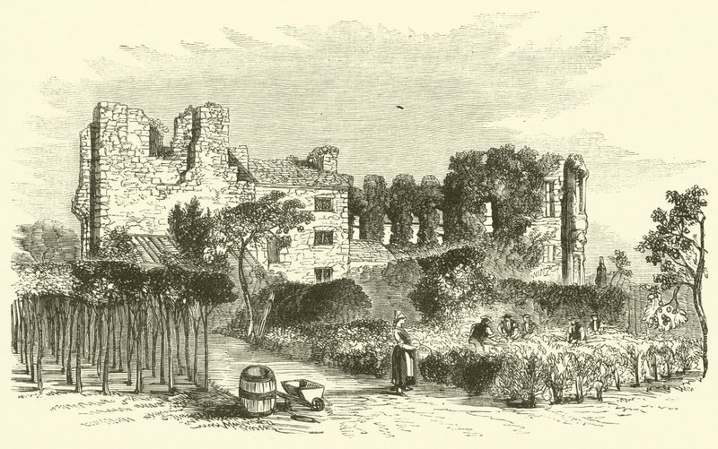 Abadia de Leicester (gravura) de English School