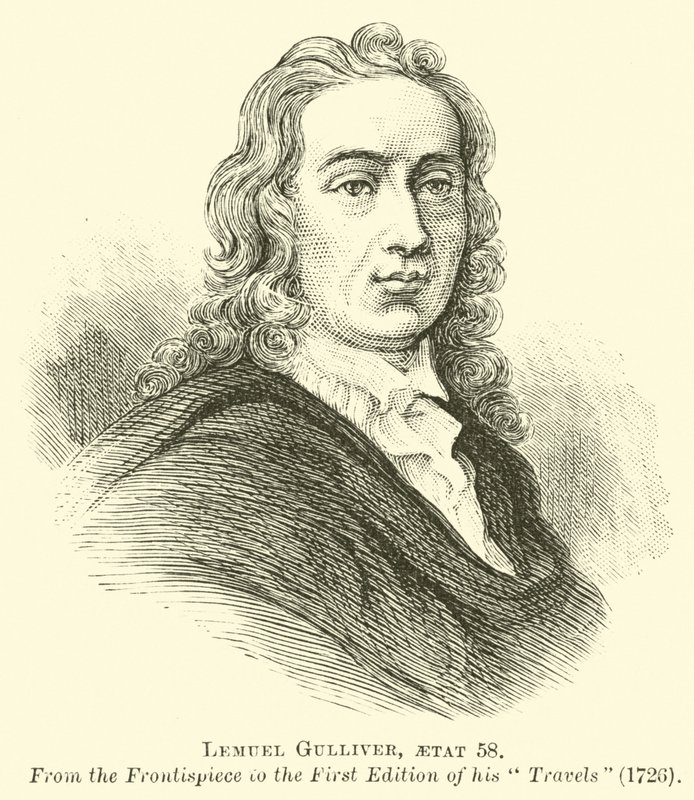 Lemuel Gulliver, etatat 58 de English School