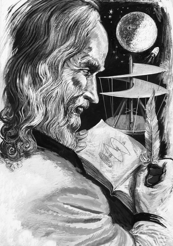 Leonardo da Vinci de English School