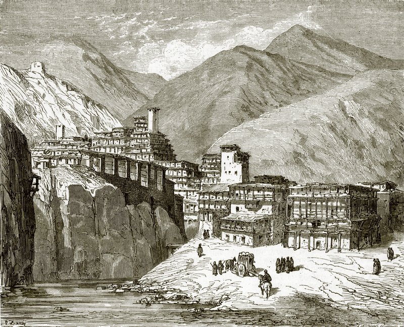 Aldeia de Lesghian de Begitta de English School