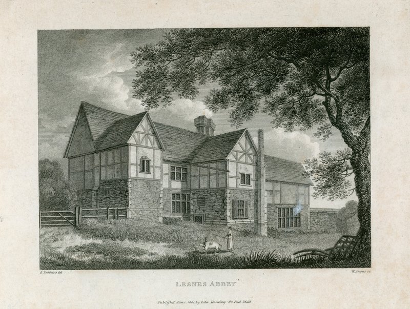 Abadia de Lesnes em Kent de English School