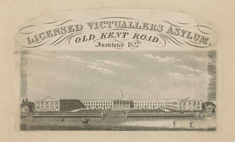 Asilo de pessoas autorizadas na Old Kent Road de English School