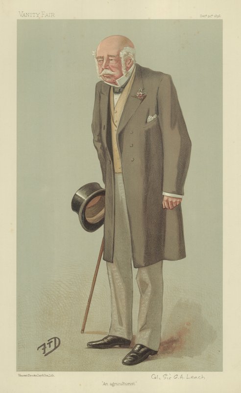 Tenente-Coronel Sir George Archibald Leach de English School