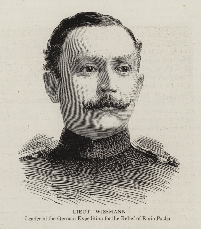 Tenente Wissmann (gravura) de English School