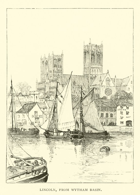 Lincoln, da bacia de Wytham de English School