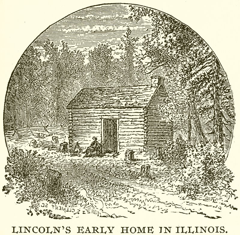 Lincolns Early Home em Illinois de English School