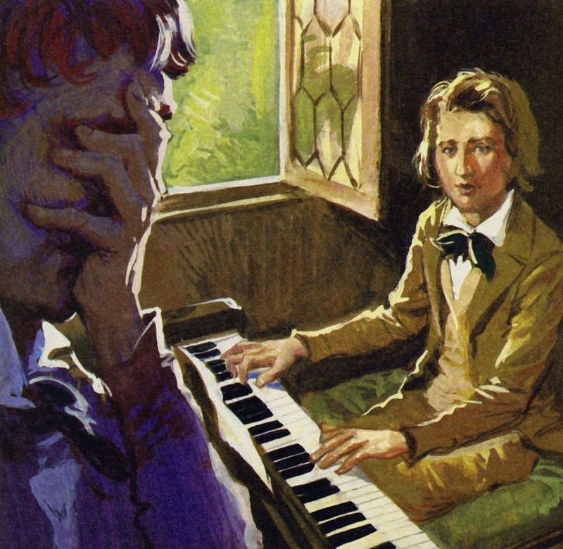 Liszt foi enviado para estudar com Carl Czerny de English School