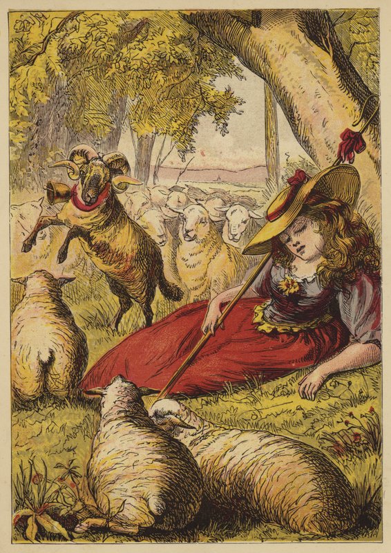 Little Bo-Peep (gravação a cores) de English School