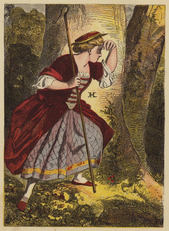 Little Bo-Peep (gravação a cores) de English School