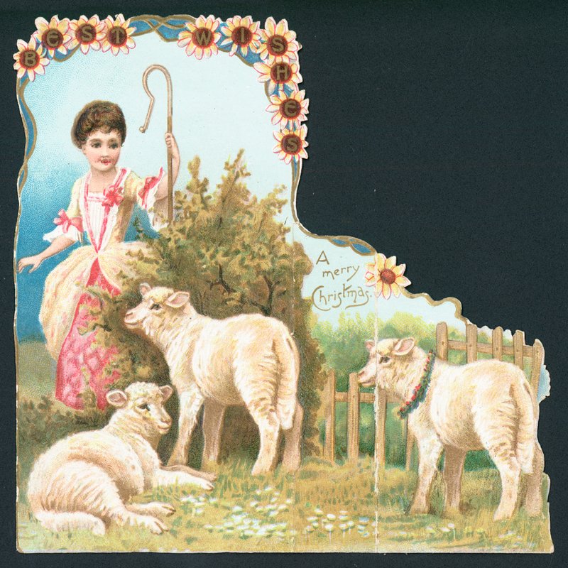 Pouca BO Peep, cartão de Natal de English School