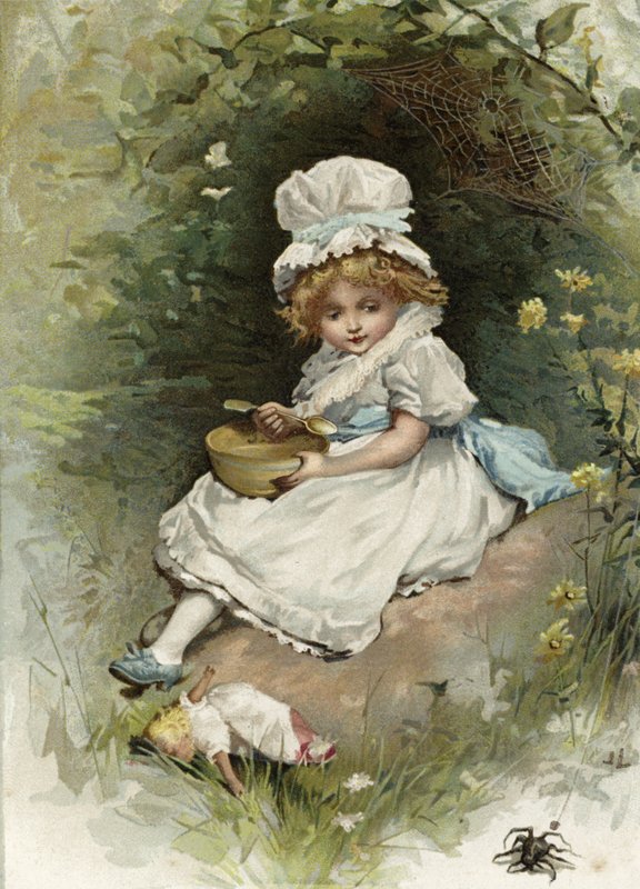 Pequena senhorita muffett de English School