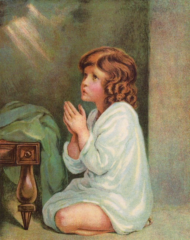 Pequeno Samuel (litografia a cores) de English School