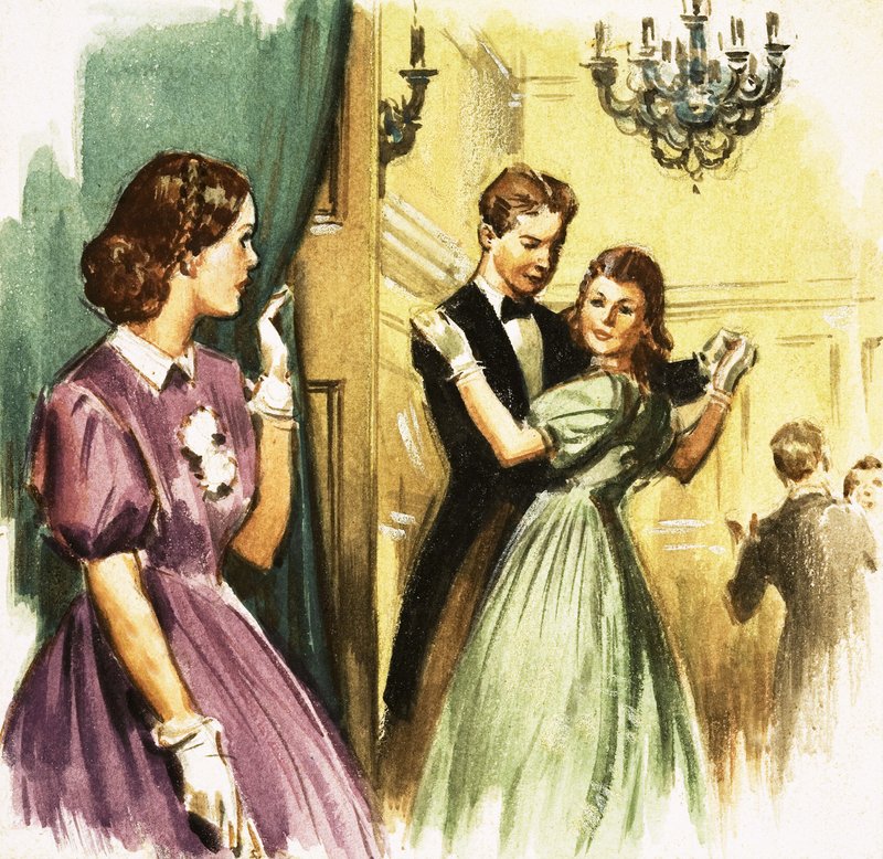 Mulheres pequenas de English School