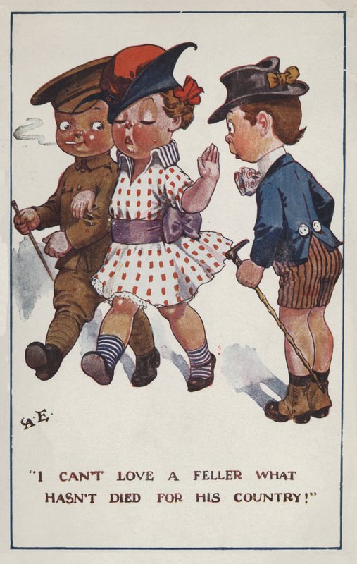 Menininha escolhendo o namorado (cor litho) de English School