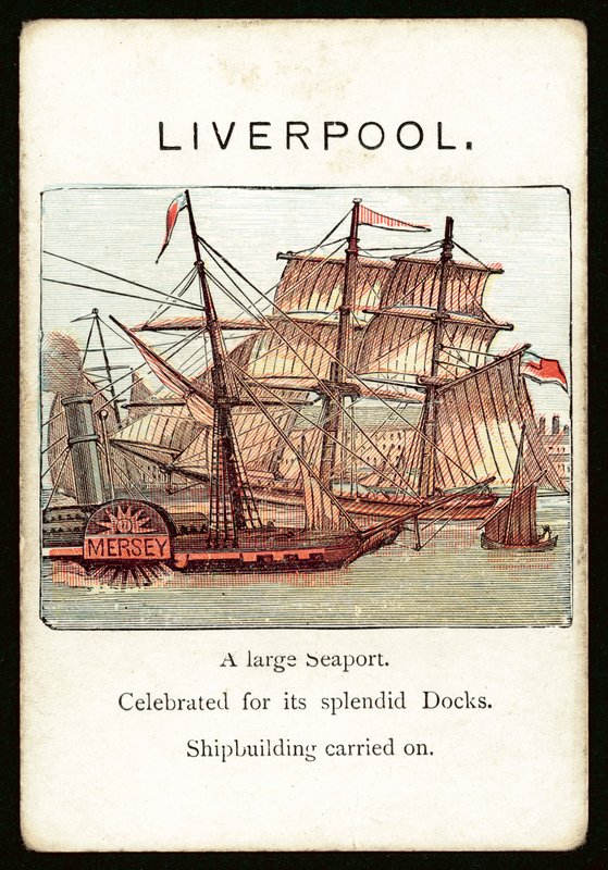 Liverpool (cor litho) de English School