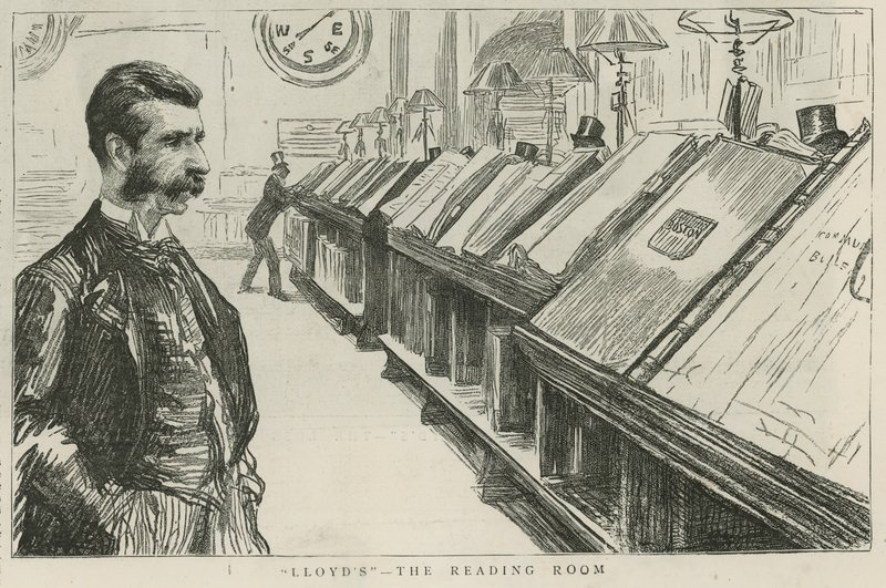 Lloyds - a sala de leitura de English School