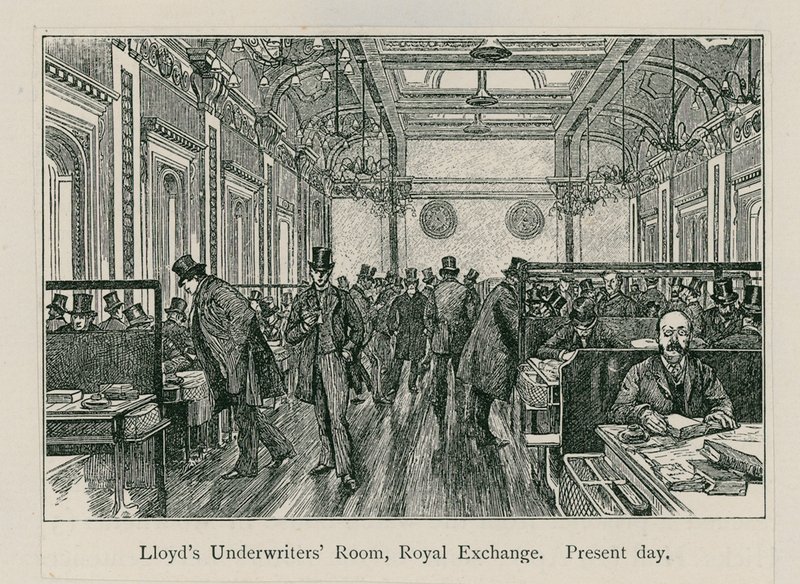 Lloyds Underwriters Room, Royal Exchange de English School