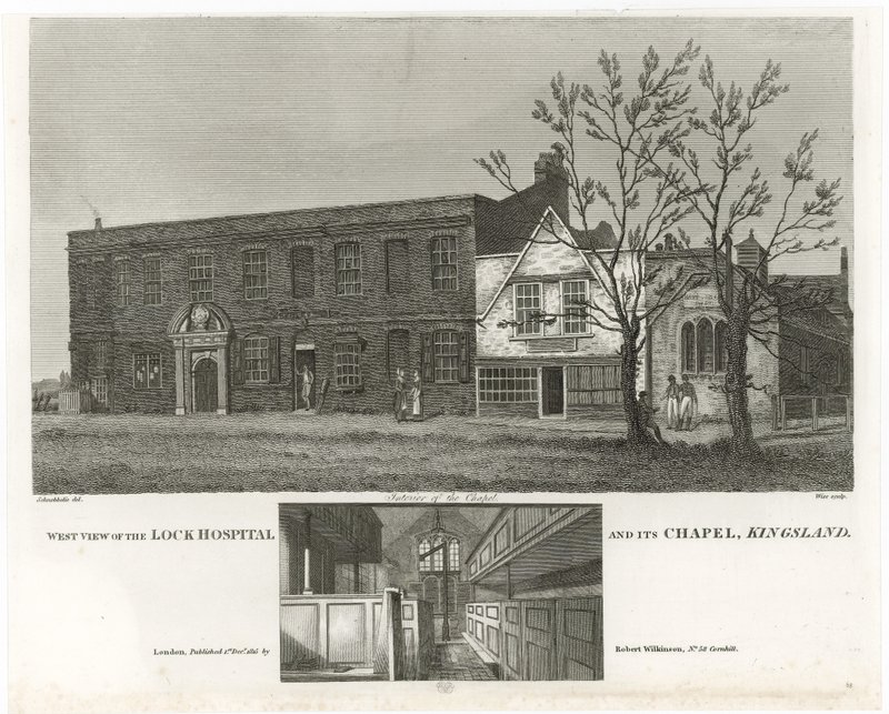 Lock Hospital e sua capela, Kingsland de English School
