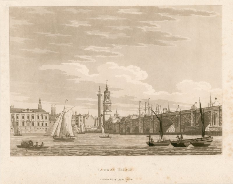 Ponte de Londres, 1799 de English School
