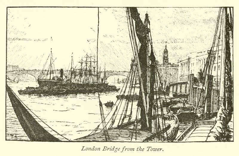 Ponte de Londres da torre de English School