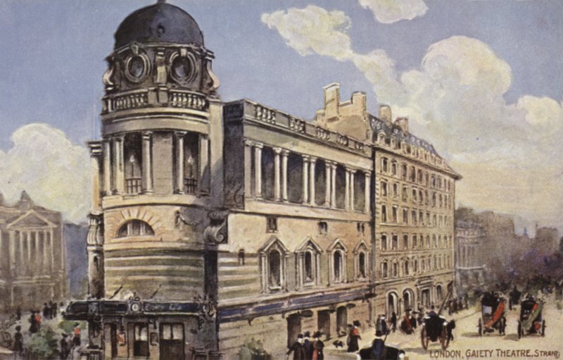 London Gaiety Theatre, Strand de English School