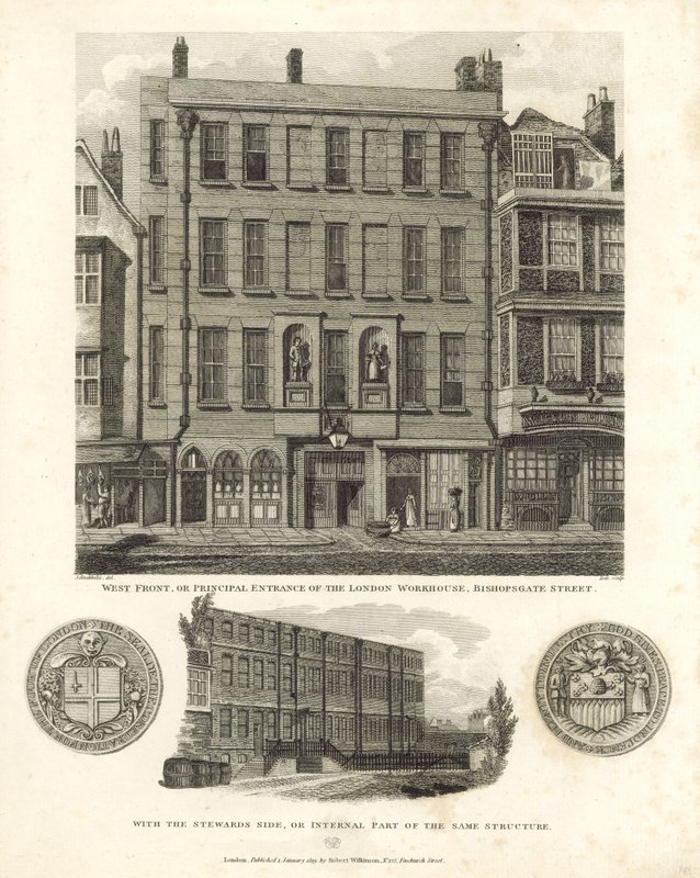 Casa de Trabalho de Londres, Rua Bishopsgate de English School