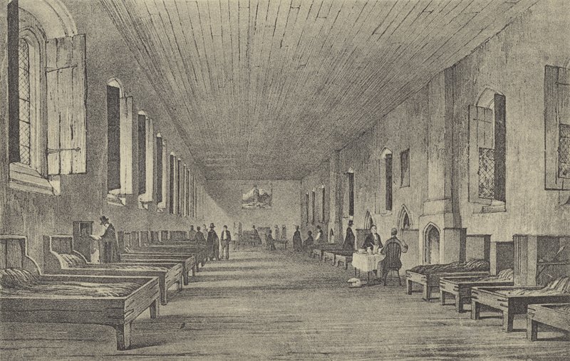 Câmara Longa, 1844 (gravura) de English School