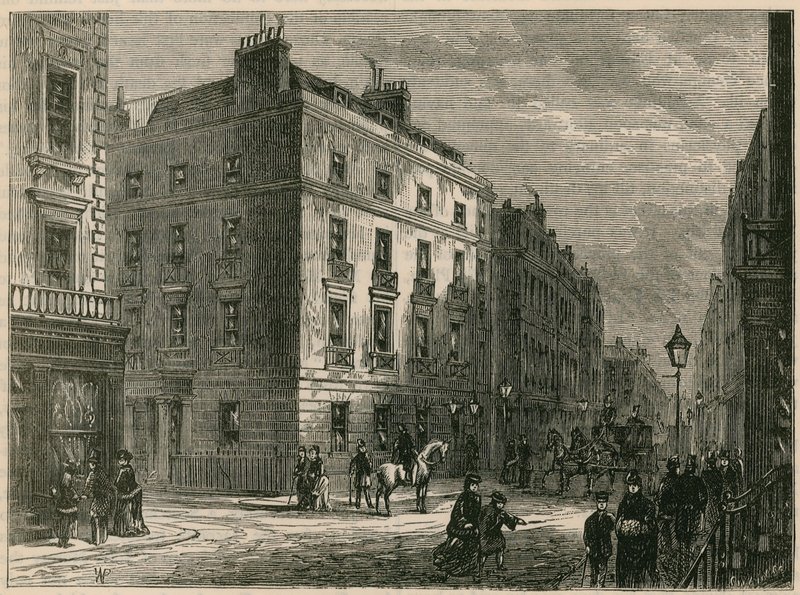 Longs Hotel, Bond Street, Londres de English School