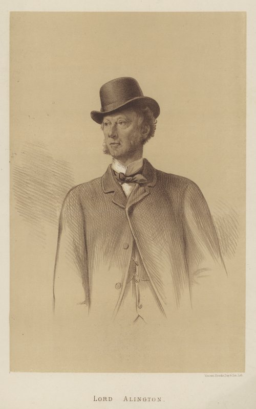 Lord Alington (litho) de English School