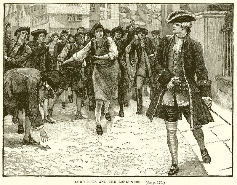 Lord Bute e os londrinos de English School
