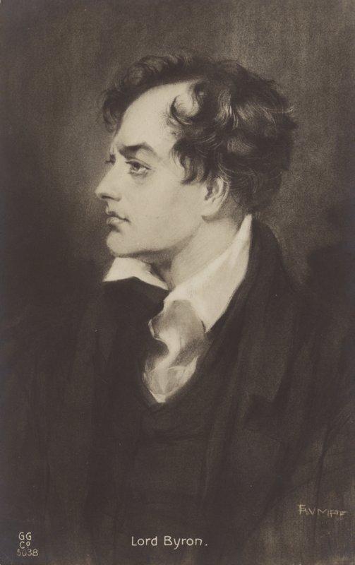 Lord Byron (1788-1824), poeta inglês de English School