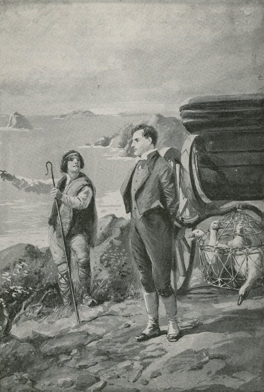 Lord Byron sai para um passeio de English School