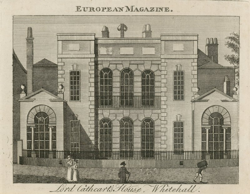 Lord Cathcarts House em Whitehall de English School